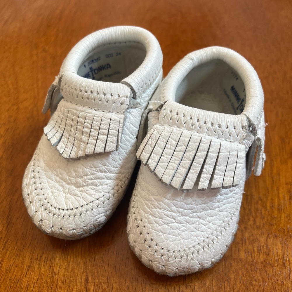 Minnetonka baby booties